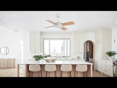 36 اینچ فن کوچک سقف با تیغه MDF موتور AC برای اتاق کودکان