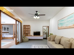 فنر سقف سنتی تزئینی با چراغ موتور DC 6 سرعت