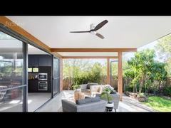 پنکه سقفی LED با نصب هم‌سطح 52 اینچی با چراغ برای هتل