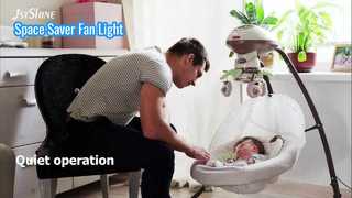 36 اینچ فن سقفی جمع شونده نور کم نور