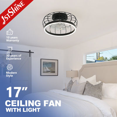 خرید 1stshine LED مدرن طراحی سیاه فلش نصب فن سقف با کنترل از راه دور سوئیچ تولید آنلاین