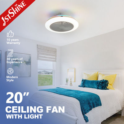 خرید خانه دفتر 20 اینچ لامپ سقف LED با ریموت و RGB چند رنگی نور پوشیده تیغه تولید آنلاین