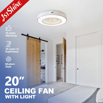 خرید 1stshine فن سقف LED با تیغه های ABS مدرن و موتور 10 ساله فلش ماونت تولید آنلاین