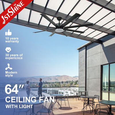 خرید 1stshine 64/84/100 اینچ موتور DC 6 تیغه ها فن سقف نور سفید/سیاه/OEM با 10- تولید آنلاین
