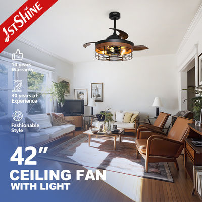 خرید تیغه های اکریلیک محبوب LED صرفه جویی در انرژی فن سقفی نامرئی 1stshine عنصر فلزی تولید آنلاین