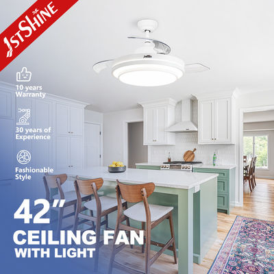 خرید 42 اینچ لامپ سقف LED با تیغه های پنهان و مواد آکریلیک فلزی توسط 1stshine تولید آنلاین