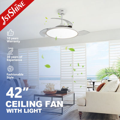 خرید 42 اینچ 6 سرعت Dimmable LED نامرئی هواپیمای سقف با نور 3 PC تیغه تولید آنلاین