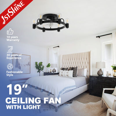 خرید چراغ پنکه سقفی 1stshine CE Elegant Black راه حل های روشنایی نصب شده توکار تولید آنلاین