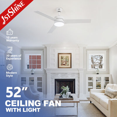 خرید انرژی صرفه جویی Smart App Control LED DC Motor Ceiling Fan با چراغ LED قابل تنظیم تولید آنلاین