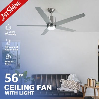 خرید 5 تیغه MDF فانتزی 56 اینچ لامپ سقف LED با انتخاب 6 سرعت و CRI بالا Ra 100 تولید آنلاین