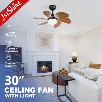 خرید 1stshine/OEM لوگو 6 تیغه کیت نور LED فن سقفی BLDC مسکونی با 2- تولید آنلاین