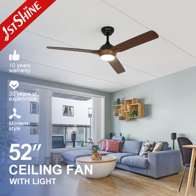 خرید صرفه جویی در انرژی 1stshine لامپ سقف LED 52 اینچ 3 تیغه ABS با کنترل از راه دور هوشمند تولید آنلاین