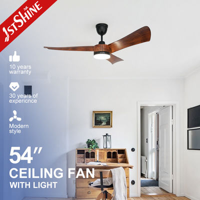 خرید 110-240V/50Hz-60Hz لامپ سقف LED با کنترل از راه دور و تیغه های چوبی توسط 1stshine تولید آنلاین