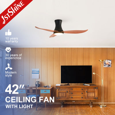 خرید OEM Low Profile Ceiling Fan with Light and Remote Control 1stshine LED Smart Control تولید آنلاین