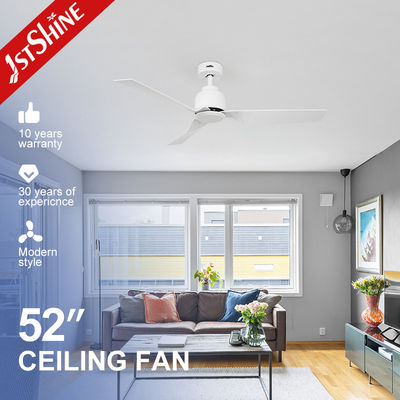 خرید رتبه بهره وری انرژی کلاس A، پنکه سقفی 52 اینچی/OEM 1stshine مدرن، 220 ولت DC، 5 سرعته تولید آنلاین