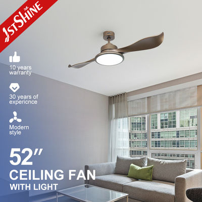 خرید پنکه سقفی 52 اینچی 1stshine با روکش طلایی، ریموت کنترل و 2 پره ABS، LED DC تولید آنلاین