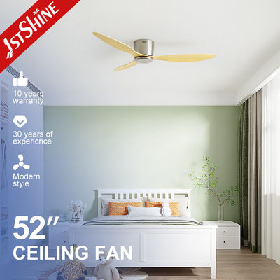 خرید 35w 52 اینچ پلاستیکی بیرونی سه تیغه App کنترل فن سقف بدون نور تولید آنلاین