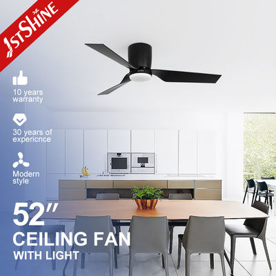 خرید پنکه سقفی کم‌حجم با ریموت کنترل ایمنی و چراغ LED سه رنگ توسط 1stshine تولید آنلاین