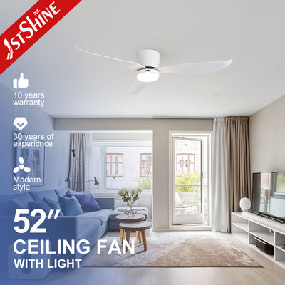 خرید 52 اینچ لامپ سقف LED با تنظیم زمان و کنترل هوشمند ABS تیغه های فلش نصب شده تولید آنلاین