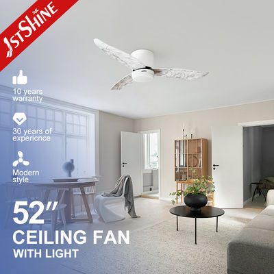 خرید چراغ سقفی فن LED اتاق خواب 1stshine با تیغه‌های اکریلیک و نور کنترل از راه دور تولید آنلاین