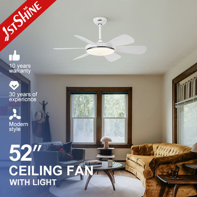 خرید صرفه جویی در انرژی 1stshine فن سقف با 6 تیغه ABS 3 رنگ چراغ LED سفارشی تولید آنلاین