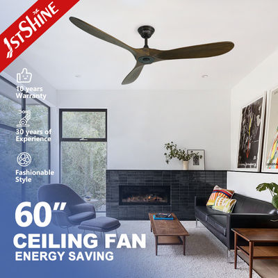 خرید پنکه سقفی LED سفید 60 اینچی، نور فن مدرن موتور DC آرام تولید آنلاین