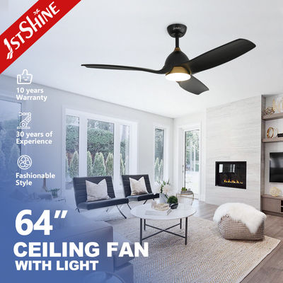 خرید 62 اینچ فانتزی سقف چوبی با چراغ LED مشکی مشکی موتور مدرن DC تولید آنلاین