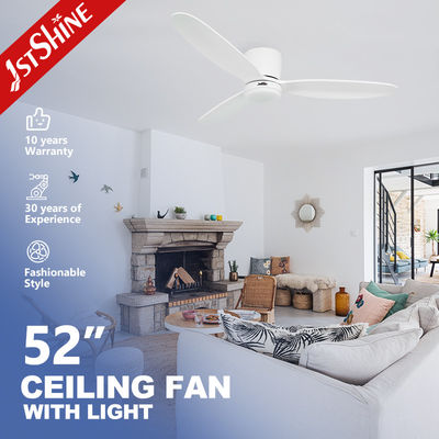 خرید ETL گواهینامه 1stshine فن سقف فلش نصب شده یا سقف نوع با چراغ LED و کنترل از راه دور تولید آنلاین