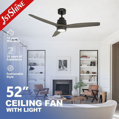 خرید 1stshine 52 Inch Indoor Ceiling Fan with Light and Remote Control 3 Solid Blades تولید آنلاین
