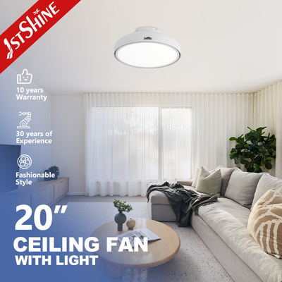 خرید 20-Inch Bladeless LED Ceiling Fan with DC Motor and Remote Control تولید آنلاین