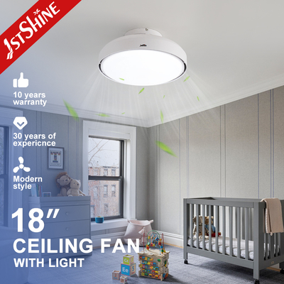 خرید 18-Inch Bladeless Ceiling Fan with LED Light and DC Motor تولید آنلاین