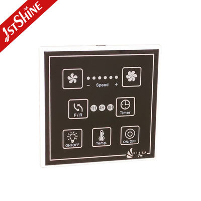 قیمت خوب 110 ولت 120 ولت 220 ولت 240 ولت موتور DC 6 سرعته پنکه سقفی کنترل دیواری برای سفید OEM توسط 1stshine آنلاین