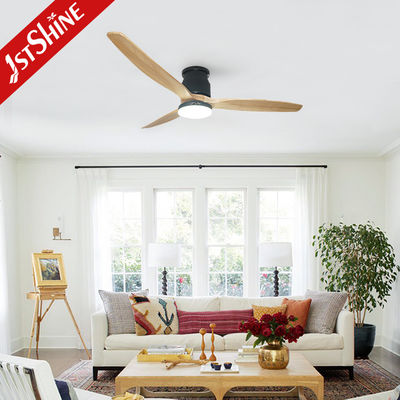 قیمت خوب فن سقفی ال ای دی با کنترل از راه دور، 52 اینچ نصب بر روی هموار موتور Dc ساکت آنلاین