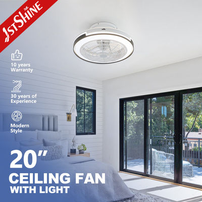 قیمت خوب پشتیبانی از دیمر بله فن سقفی LED 1stshine سفید برای نصب آسان در اتاق خواب آنلاین