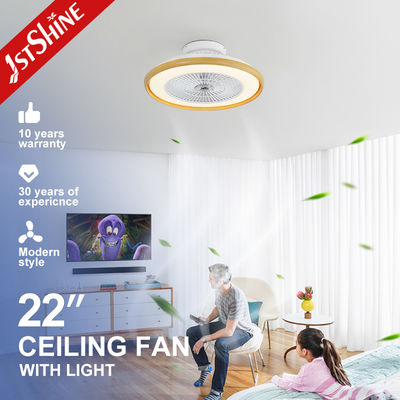 قیمت خوب فن سقفی LED قابل تنظیم با جریان هوایی دور و بالا 110-240V / 50Hz-60Hz مشخصات پایین آنلاین