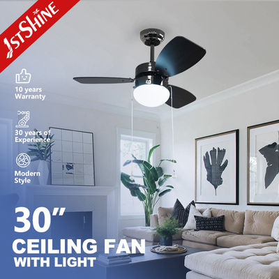 فن سقفی 30 اینچی با 3 پره MDF و چراغ زنجیری با قابلیت تنظیم نور توسط 1stshine
