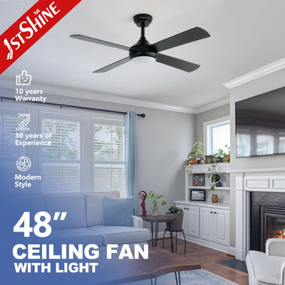 فن سقفی با قابلیت تنظیم نور، دارای رنگ مشکی، سایز ODM، دارای 3 رنگ LED، با ورودی 110-240 ولت/50-60 هرتز