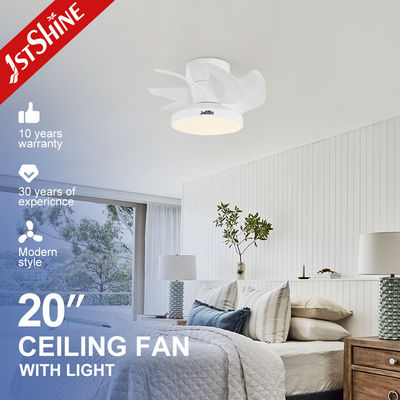 قیمت خوب فن سقفی LED سفید 20 اینچی با 7 پره ABS و موتور 10 ساله 1stshine فضاهای کوچک آنلاین