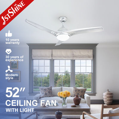 60±5W رنگ نقره ای 52 اینچ فن سقفی با نور و کنترل از راه دور در بودجه شما