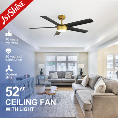 قیمت خوب Modern Plastic Ceiling Fan with Integrated LED Light Panel and Matte Black ABS Blades Ideal for Boutique Hotels and Cafes آنلاین