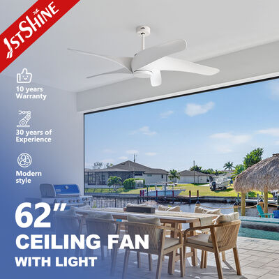 قیمت خوب پنکه سقفی مدرن 62 اینچی با چراغ LED و کنترل از راه دور موتور DC آنلاین